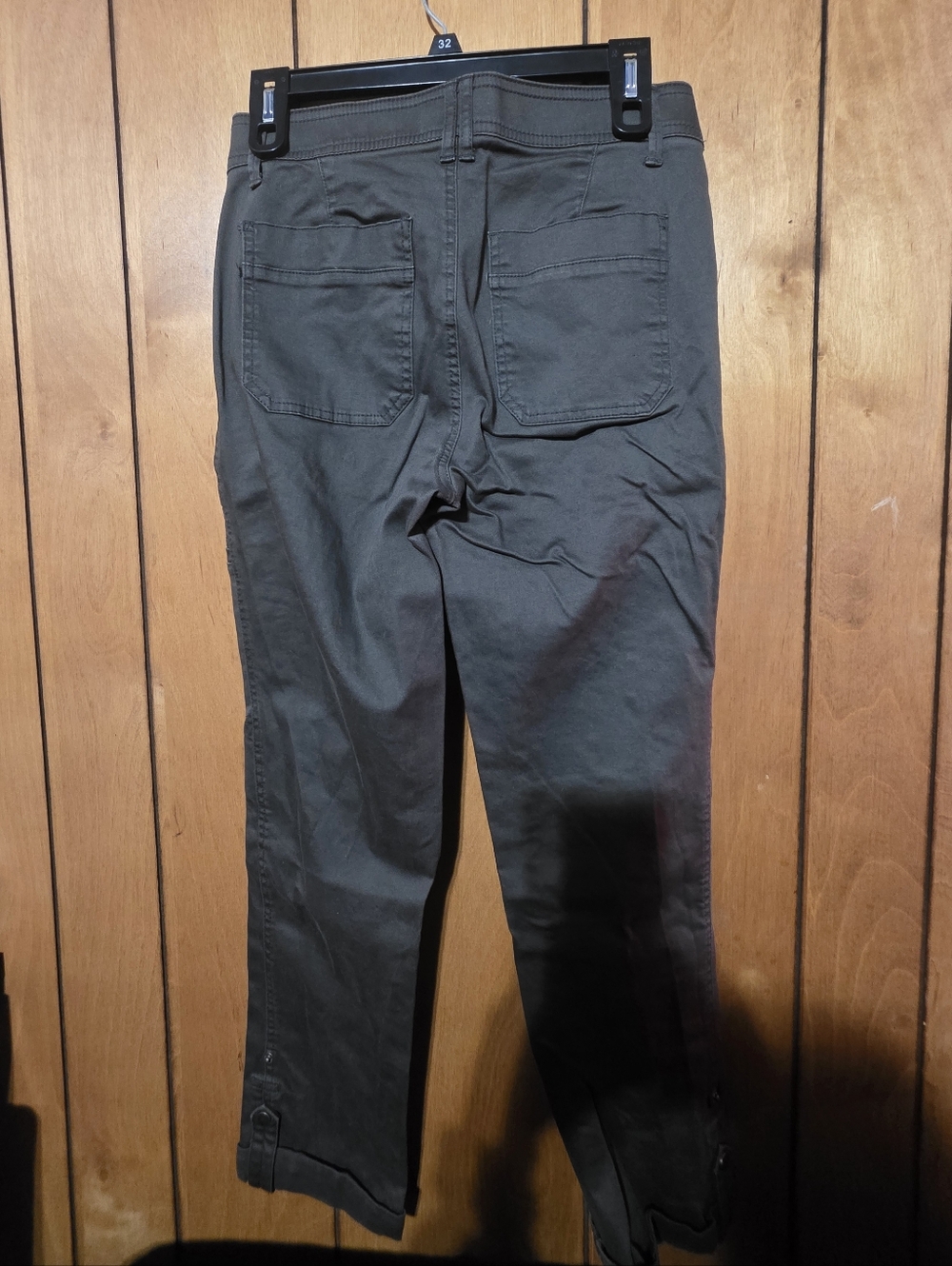 Democracy AB Technology- Black Slim Mid-Rise Pants- Size 6 - Picture 4 of 5